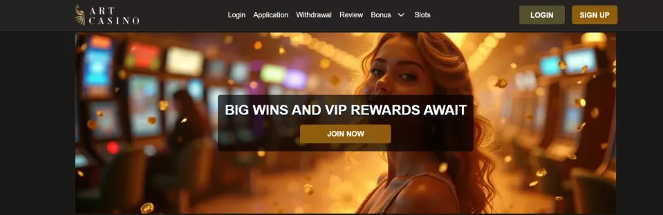 Art Casino Bonus 150% bis zu €300 für Neukunden