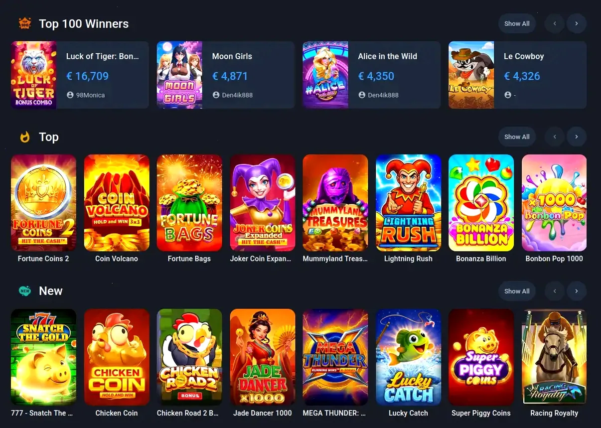 Art Casino Anmeldung und Bonus Übersicht